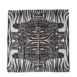 Zebra Print Scarf Vintage Nasharr Friers, Ltd.
